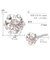ピアス レディース ダイヤモンド 0.1ct プラチナ pt900