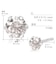 ピアス レディース ダイヤモンド 0.1ct プラチナ pt900