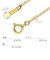 K18(18金)軽量喜平チェーン 幅 約1.2mm 約0.8g 40cm イエローゴールド