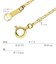 K18(18金)軽量喜平チェーン 幅 約1.2mm 約1.0g 50cm イエローゴールド