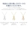ネックレス リボン レディース ダイヤモンド 0.01ct K10PG/K10WG/K10YG