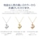 ネックレス ムーン 月 レディース ダイヤモンド 0.01ct K10PG/K10WG/K10YG