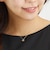 イニシャル ネックレス 18金 ゴールド ダイヤモンド M