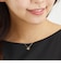 イニシャル ネックレス 18金 ゴールド ダイヤモンド M