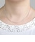 シルバー925 SILVER 925 あずき4面カットチェーン 幅 2.6mm 長さ 40cm