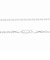 シルバー925 SILVER 925 あずき4面カットチェーン 幅 2.6mm 長さ 50cm