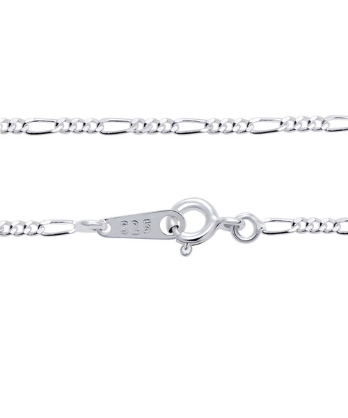 シルバー925 SILVER 925 フィガロチェーン 幅 1.7mm 長さ 45cm