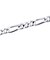 シルバー925 SILVER 925 フィガロチェーン 幅 1.7mm 長さ 50cm