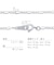 シルバー925 SILVER 925 フィガロチェーン 幅 1.7mm 長さ 55cm