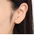 [シアーズ] ピアス レディース K10 天然石 スタッドピアス 地金デザイン 10金