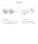 ダイヤモンドピアス 0.2ct フクリン プラチナ PT900 K18 ゴールド