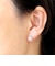 ピアス メンズ レディース キュービックジルコニア 8mm シルバー925 シルバーピアス