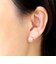 ピアス メンズ レディース キュービックジルコニア 8mm シルバー925 シルバーピアス