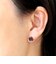 ピアス メンズ レディース キュービックジルコニア 8mm シルバー925 シルバーピアス