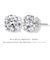 ピアス メンズ レディース キュービックジルコニア 8mm シルバー925 シルバーピアス