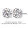 ピアス メンズ レディース キュービックジルコニア 8mm シルバー925 シルバーピアス
