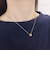 ネックレス ユニセックス サージカルステンレス 316L リング モチーフ ペンダント