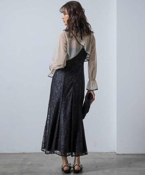 【form forma】シアーボレロ レースキャミワンピース formforma別注】シアーボレロ×レースキャミワンピース｜フォルム
