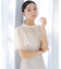 【formforma別注】ラッフルスリーブ ジャガードドレスワンピース