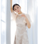 【formforma別注】ラッフルスリーブ ジャガードドレスワンピース