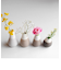 Mini pastel vases Setof4 GY