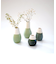 Mini paste vases Set4 GR