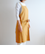 ウォッシュドコットンクロスエプロンYEイエロー