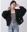 綿シフォンショートジャケット