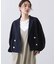 綿シフォンショートジャケット