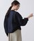 綿シフォンショートジャケット