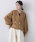 綿シフォンショートジャケット