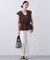 ＣＮチリメンギャザーＦＲブラウス