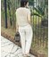 ベルト付きチノストレートパンツ