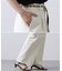 ベルト付きチノストレートパンツ