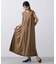 シアー配色カットマキシ