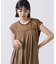 シアー配色カットマキシ