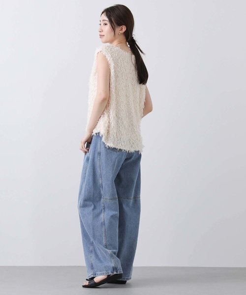 カーヴィーワイドデニム｜グレディブリリアンの通販｜&mall（アンド