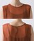 楊柳シフォンティアードワンピース