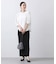 ドルマン袖リブＴブラウス