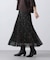 アコーディオンレオ柄スカート