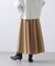 ＬＵタフタタックフレアスカート