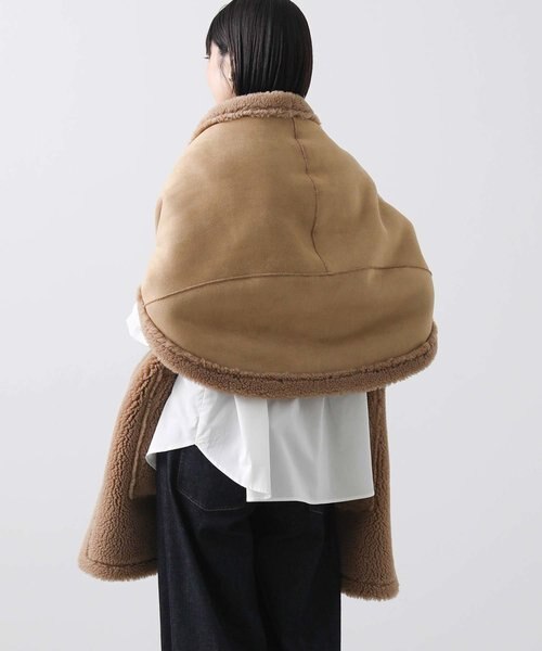 1＿ボア×スエードショール｜グレディブリリアンの通販｜&mall（アンド