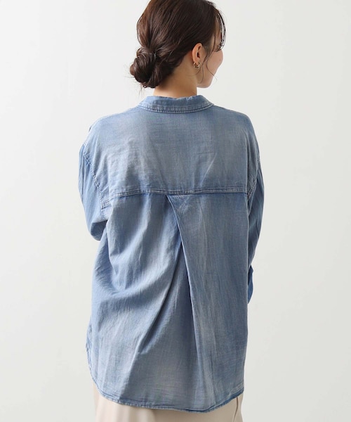 Gready Brilliant Ｒｉｓｌｅｙデニムシャツ Gready Brilliant｜シアーデニムシャツ | Rakuten Fashion(楽天