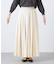６＿割繊サテンフレアマキシ
