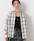 ２＿オンブレチェックシャツ