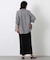 ３＿リネン柄シャツ