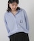 ３＿ＬＵ刺繍ＢＡＳＩＣシャツ
