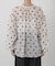 ２＿ＬＵ花ドット刺繍リボン