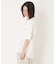 Hエンブロイダリー ラウンドヘムTシャツ ウイメンズ