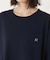 Hエンブロイダリー ラウンドヘムTシャツ ウイメンズ